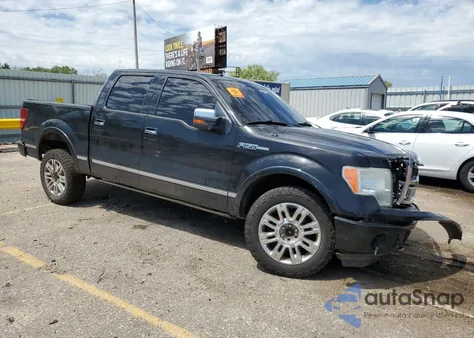 2010 Ford F150 Supercrew из США, поврежденный, VIN 1FTFW1EV3AFA95297
